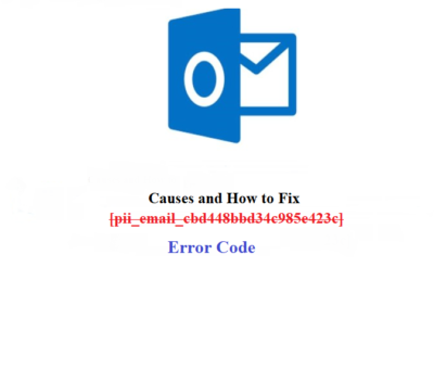 [pii_email_cbd448bbd34c985e423c] Error and how to fix the Error Code